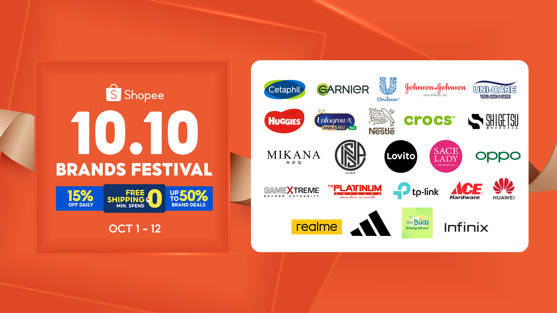 Shopee 10.10 Brands Festival Announced - Gadgets and Tech PH